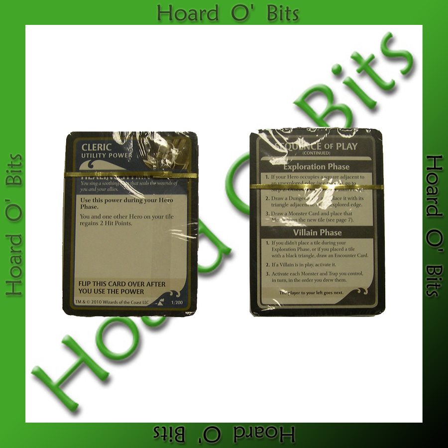 WRATH OF ASHARDALON BITS   REPLACEMENT CARD SET  